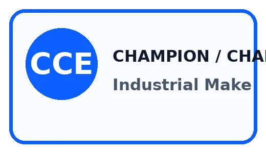 CHAMPION / CHARMINAR / EQ logo