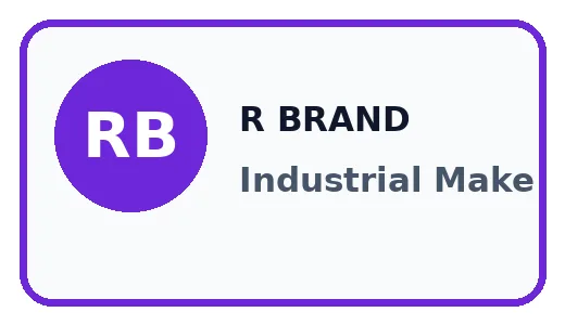 R BRAND logo