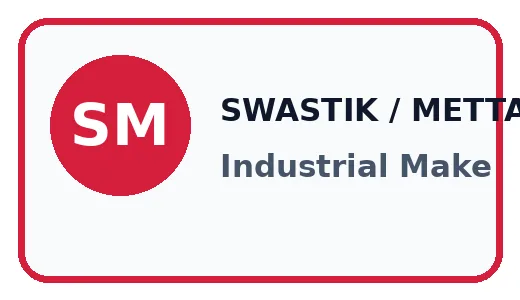 SWASTIK / METTALIC logo