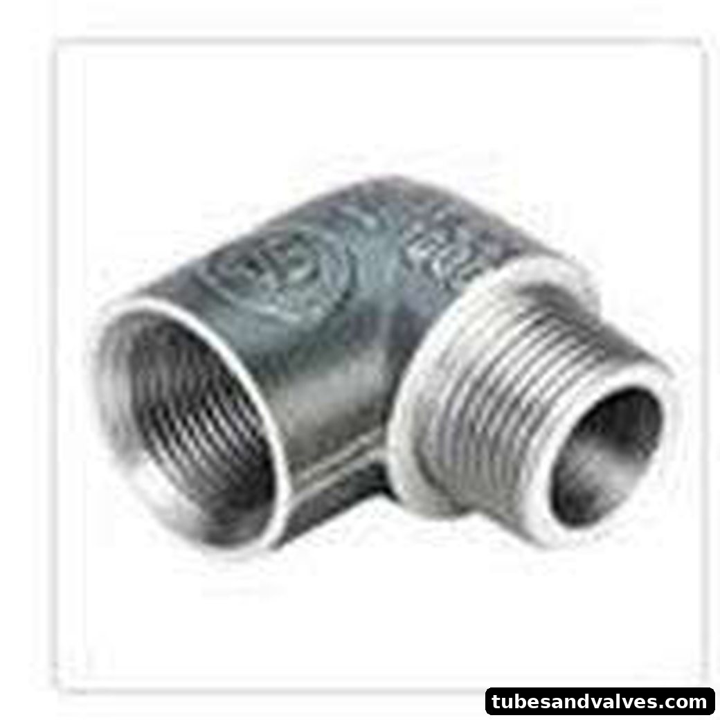 Forged Steel Male/Female Elbow BSP Threaded