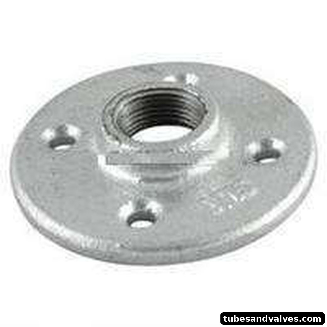 GI Flange Threaded
