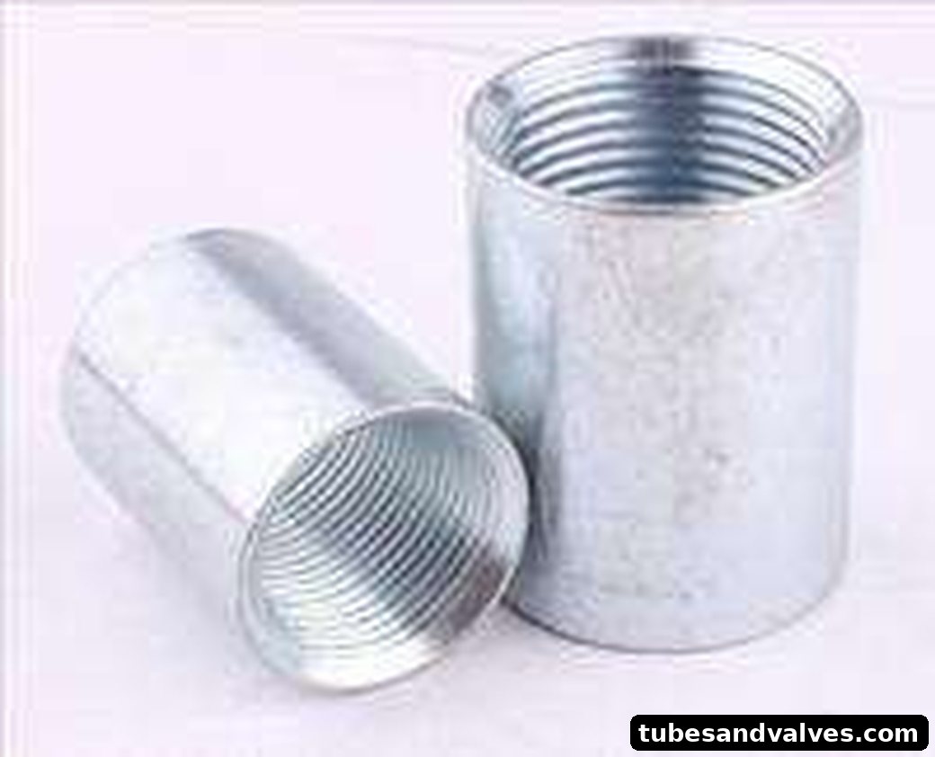 GI Steel Coupling Threaded