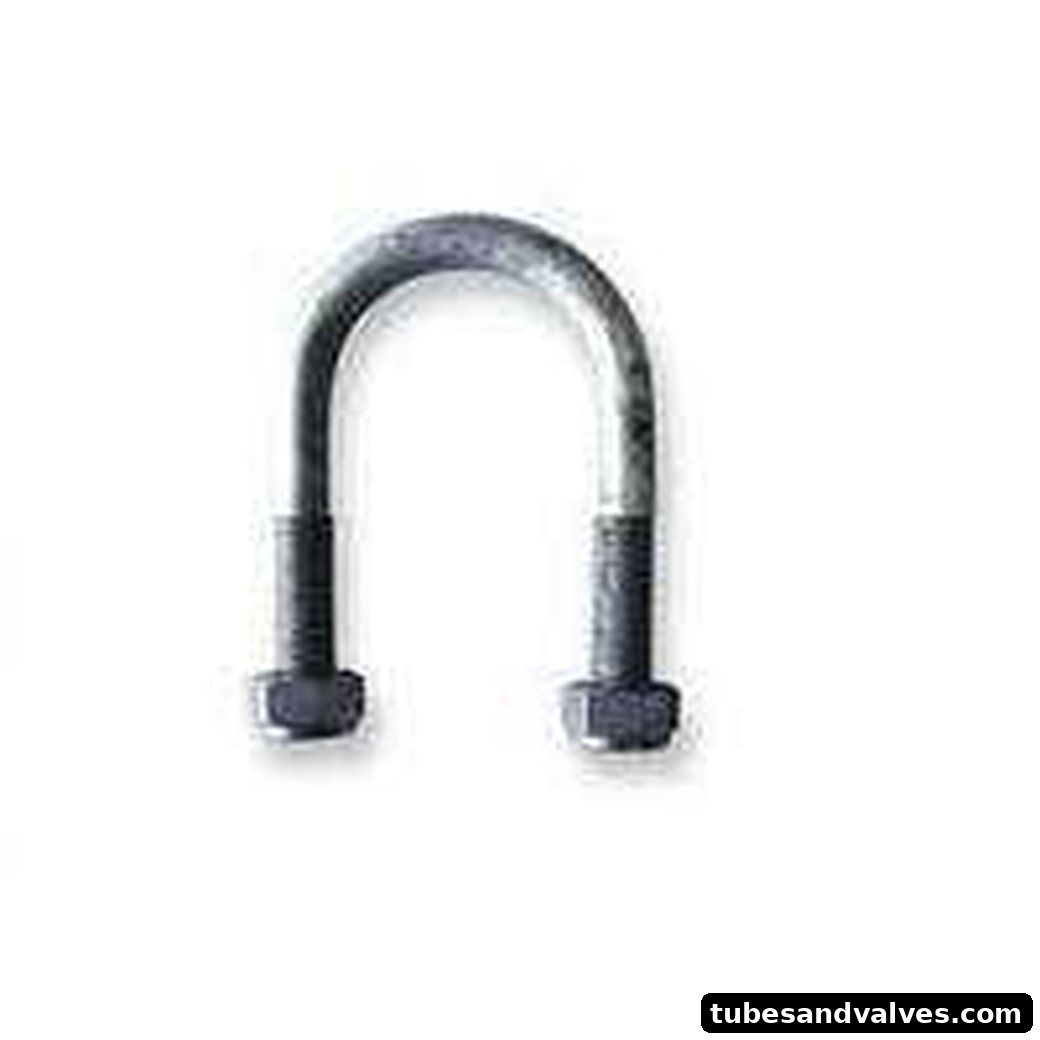 GI U Clamp-Bolt 08mm Thick