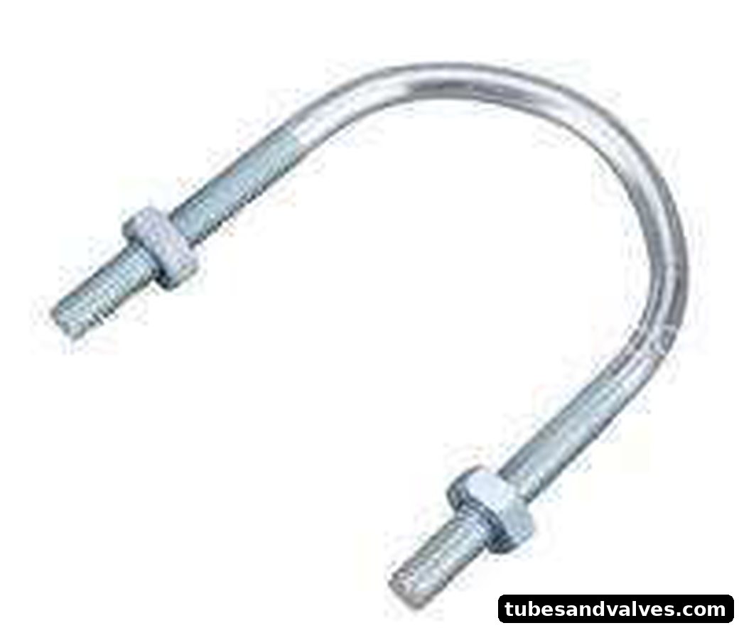 GI U Clamp-Bolt 12mm Thick