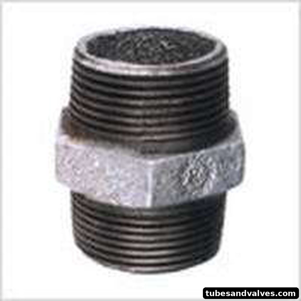 GI  Hex Nipple IS1879 ISI marked