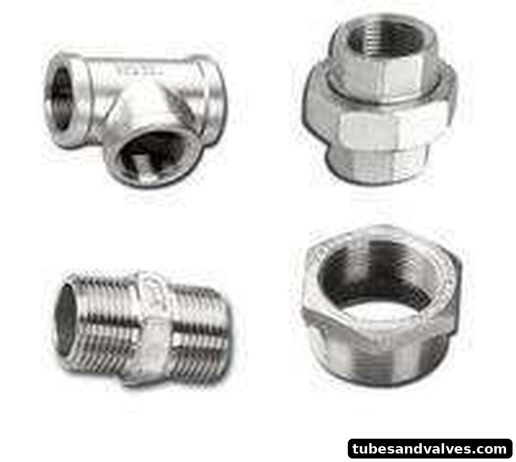 SS IC Fittings 304 Screwed End