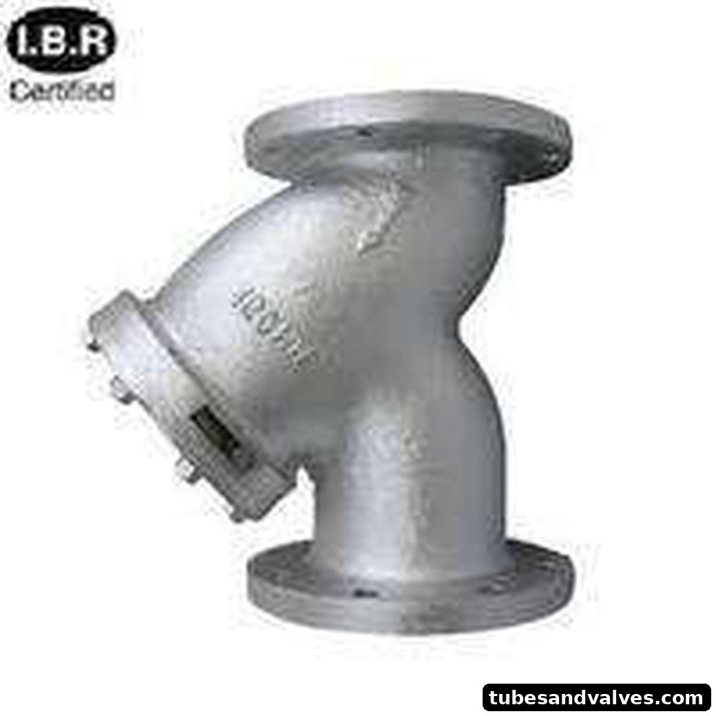 Cast Steel Y Stainer F/E To 150 IBR Flowjet