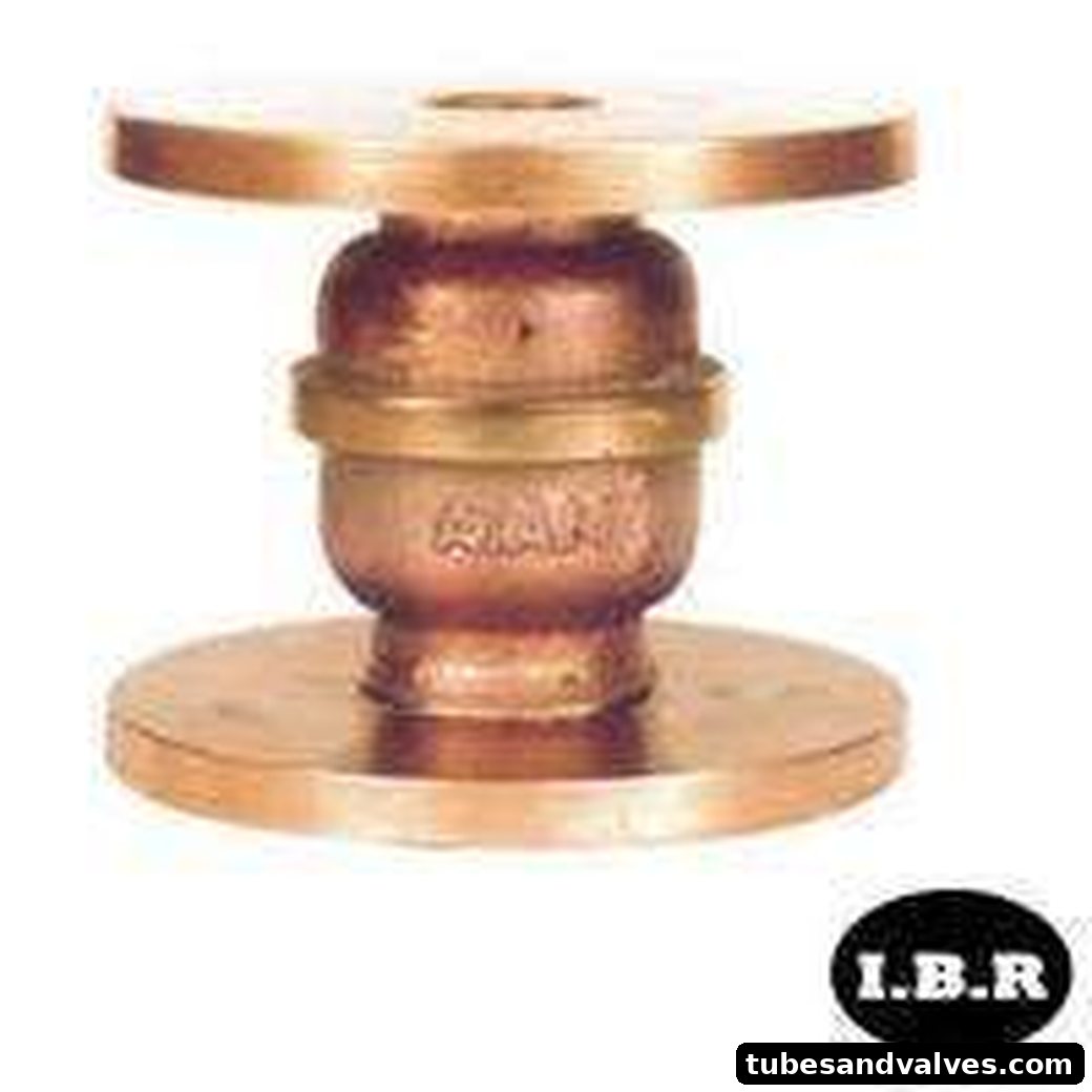 Bronze Vertical Non Return Valve F/E Atam IBR