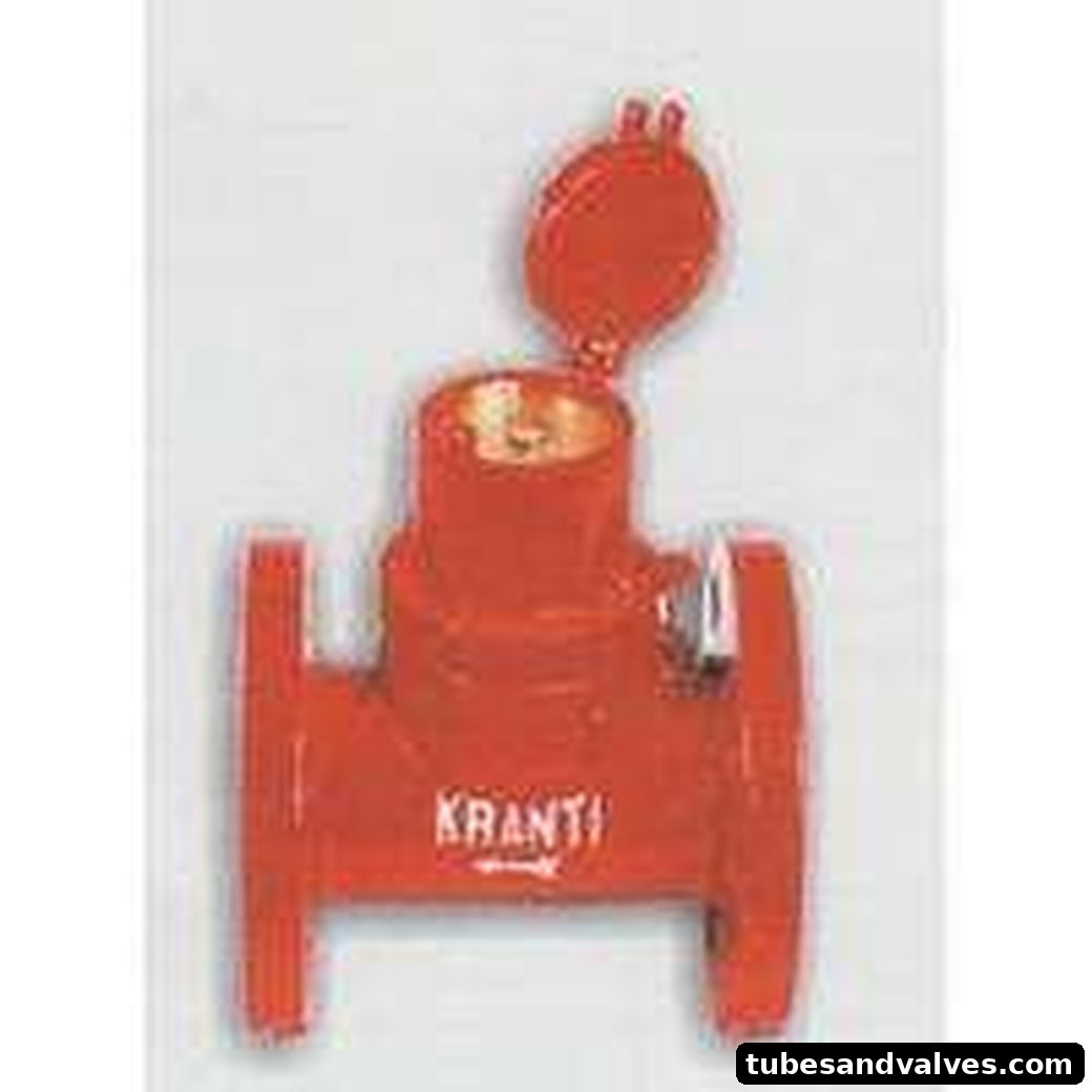 CI Hot Water Meter Flanged Kranti