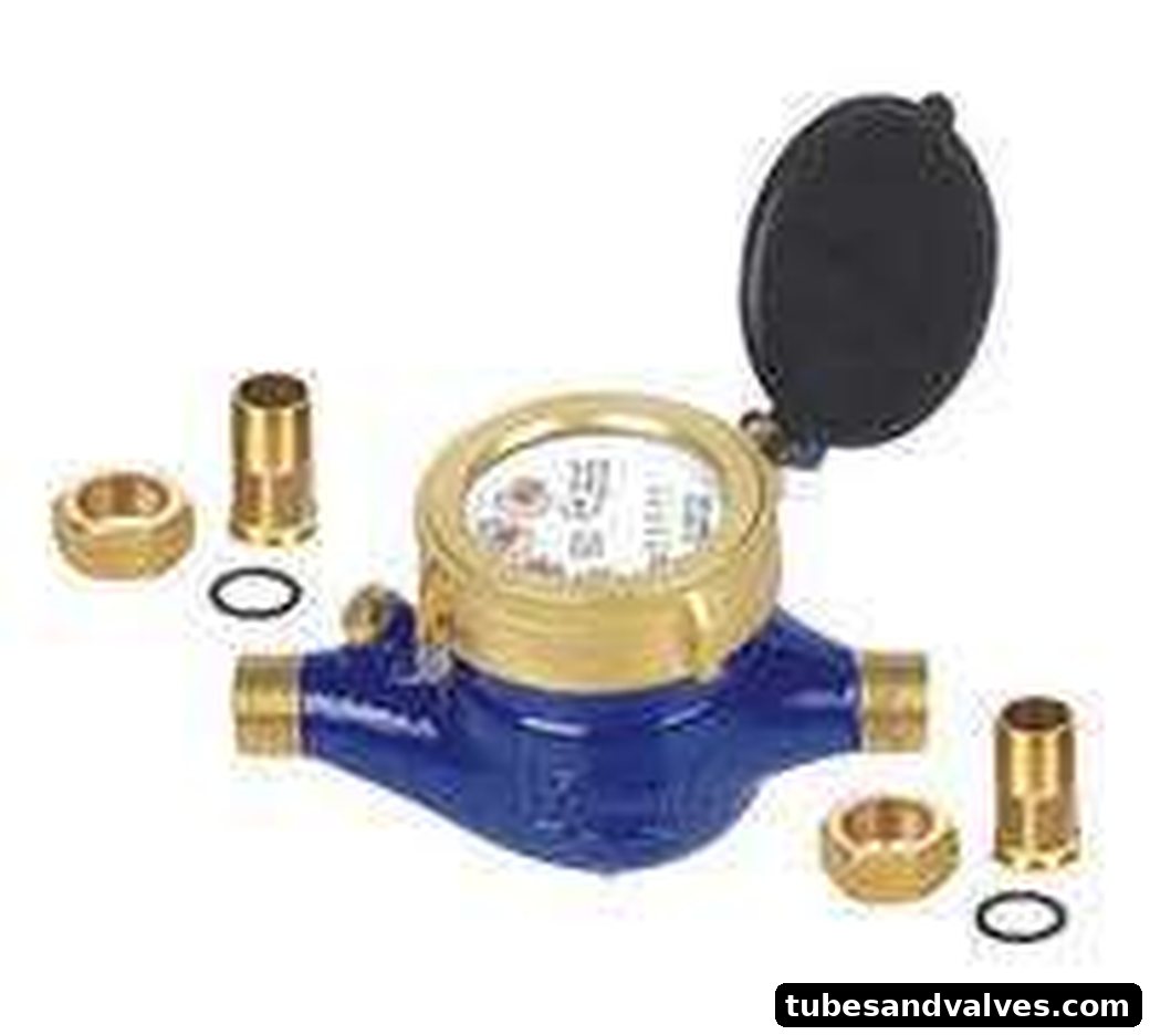 GM Water Meter Domestic Screwed End