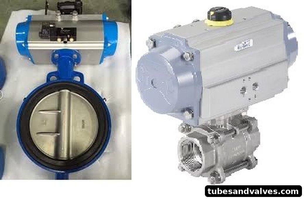 Pneumatic Operated Valves