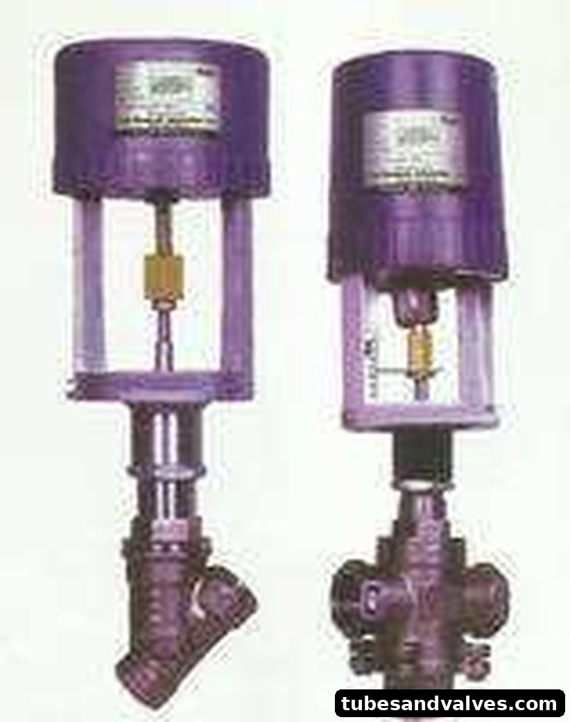 Y Type Control Valve