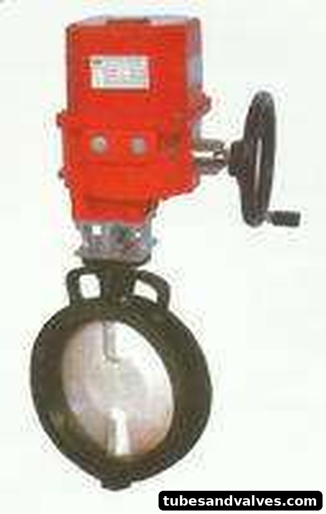 Electrical Actuator Butterfly Valve