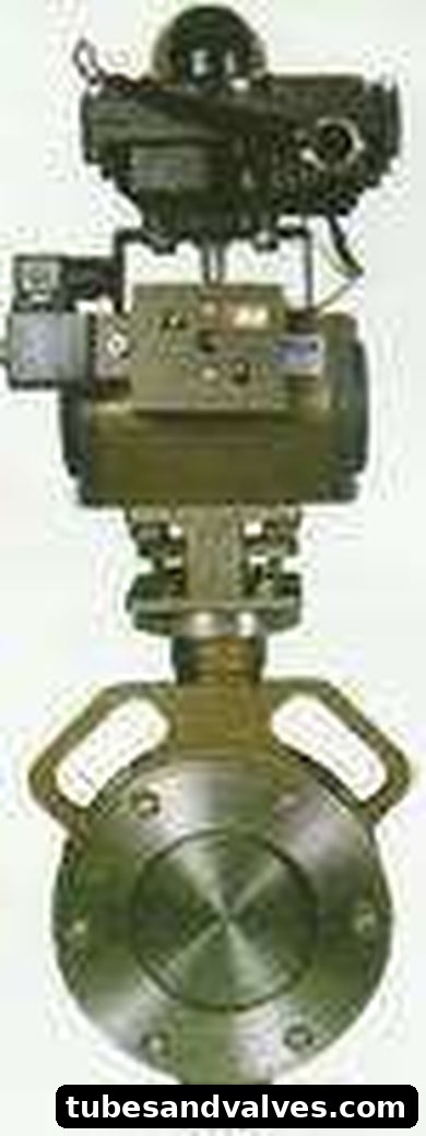 Pneumatic Spherical Disc Valve
