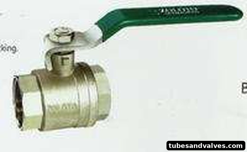 Zoloto Ball Valve Brass -Screwed End