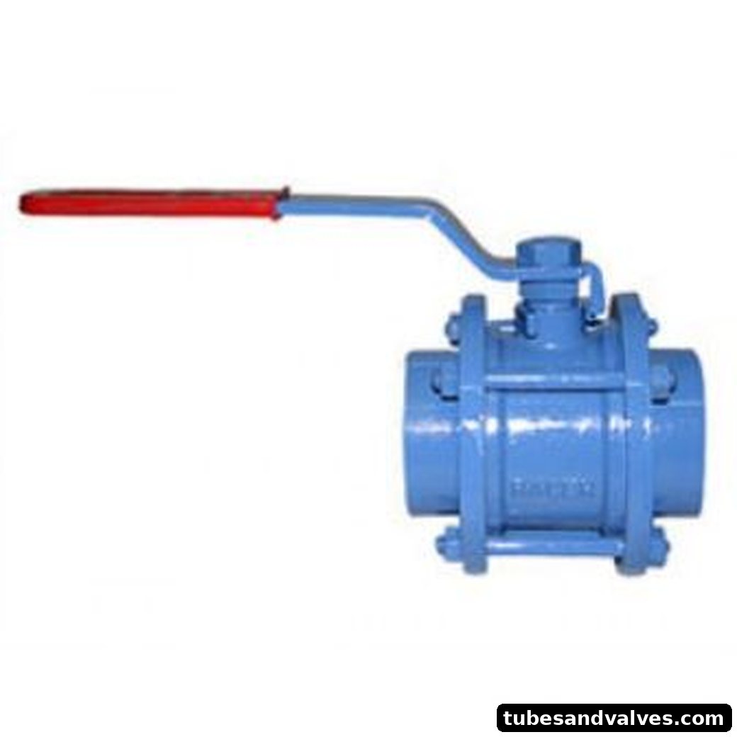 Cast Steel Screwed End Ball Valve