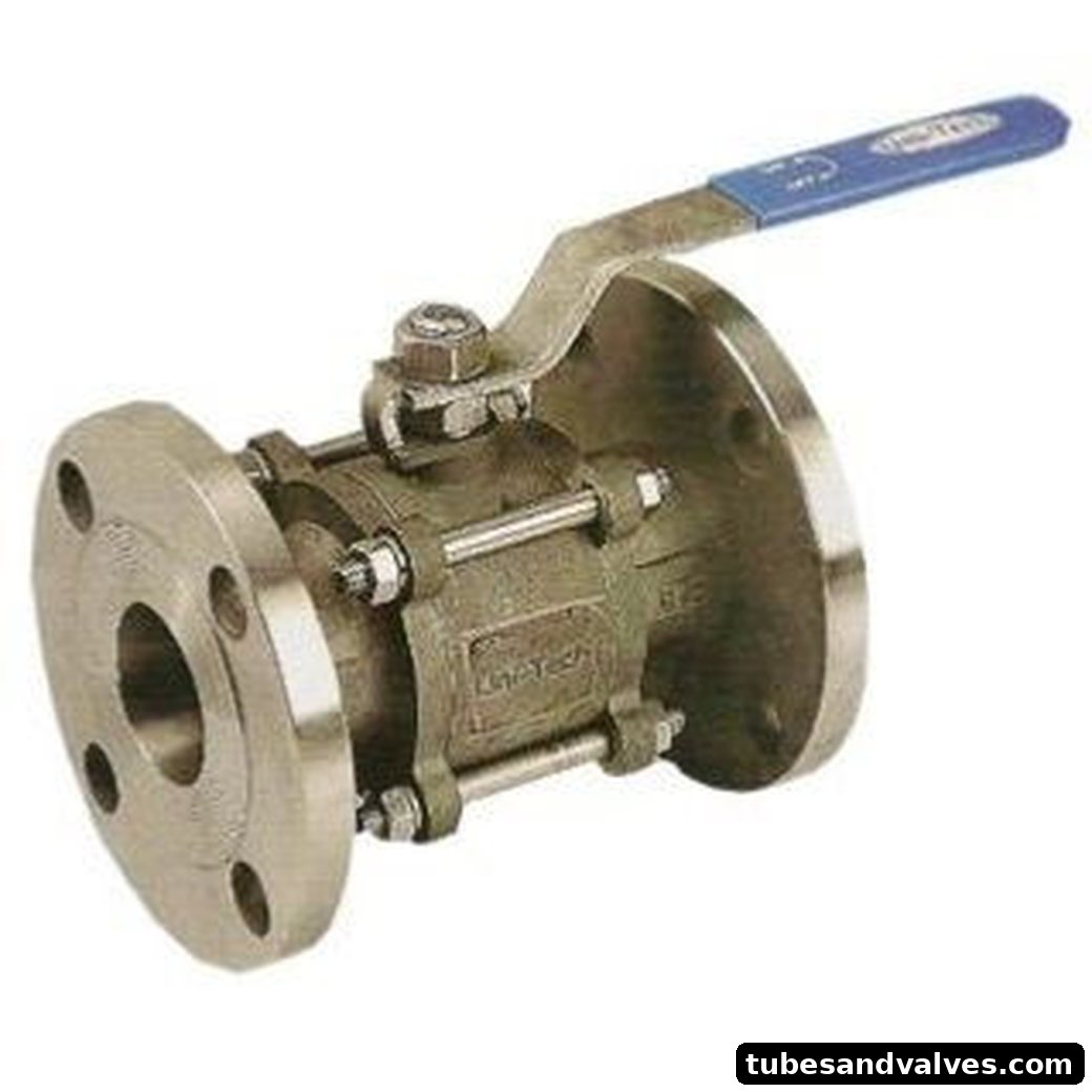 Cast Steel Flanged End Ball Valve