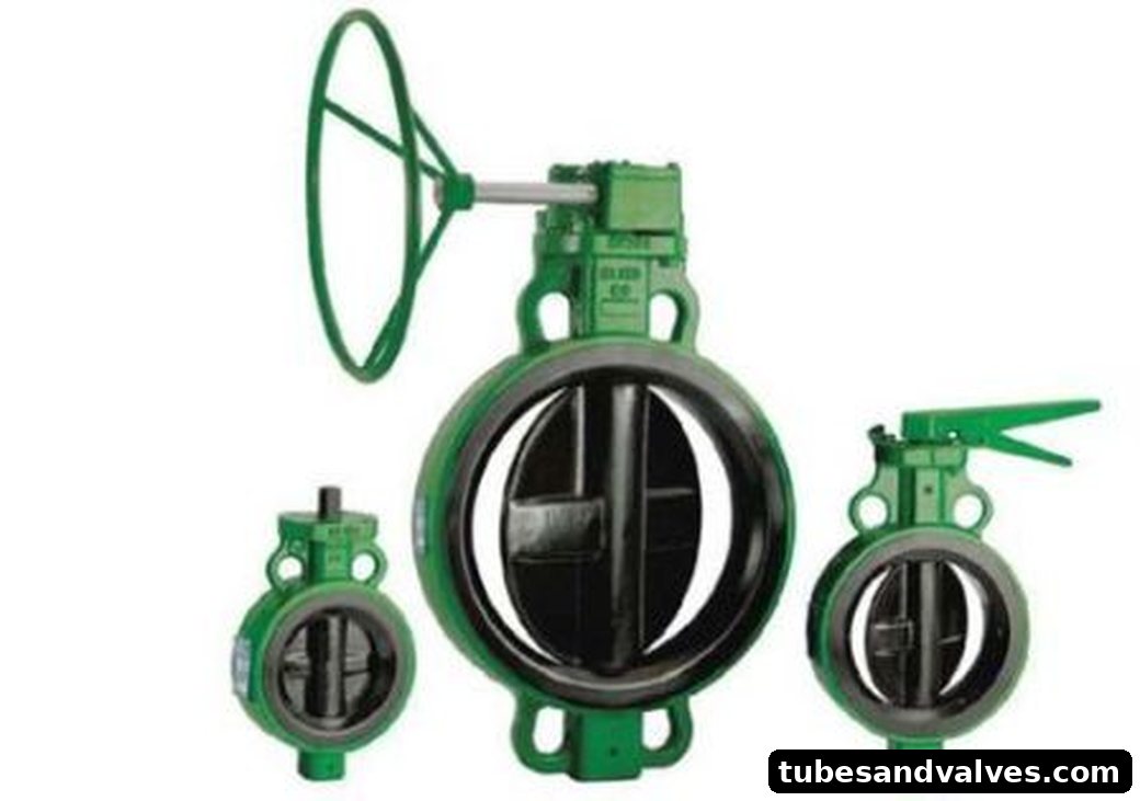 L&T Waffer Type Butterfly Valve