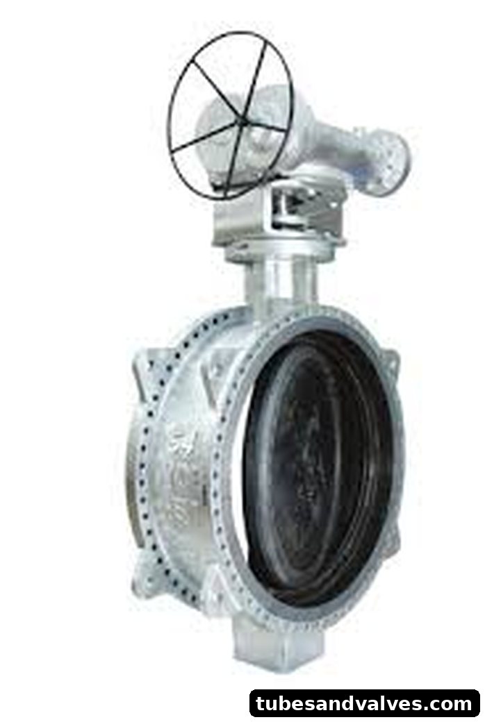 L&T Aquaseal Waffer Type Butterfly Valve PN10 With SS 316 With Gear Operated