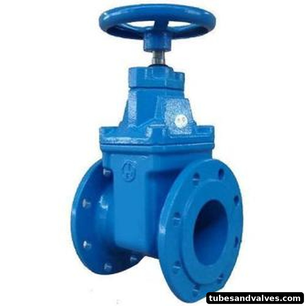 LEADER MAKE CI GATE VALVE F/E-FLANGED END TO CLASS 125