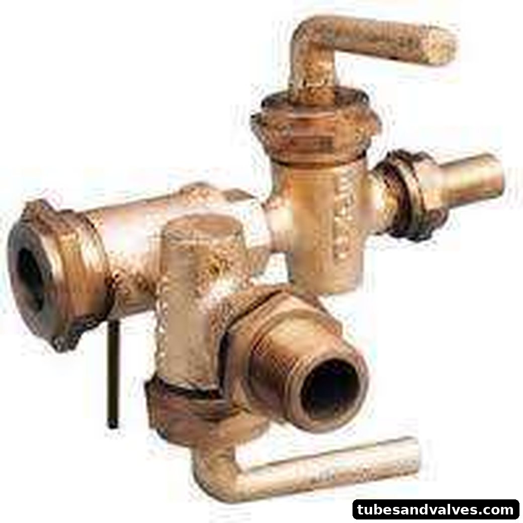Gland Pack Guage Glass Valve Set