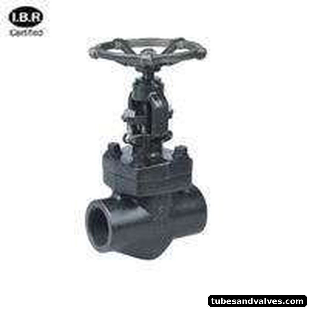 Forged Carbon Steel Globe Valve S/E Or S/W  IBR Flowjet