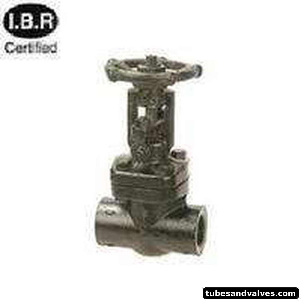Forged Carbon Steel Gate Valve S/E Or S/W IBR Flowjet