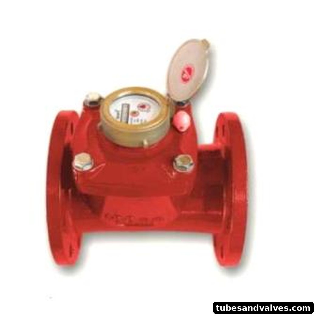 Hot water meter