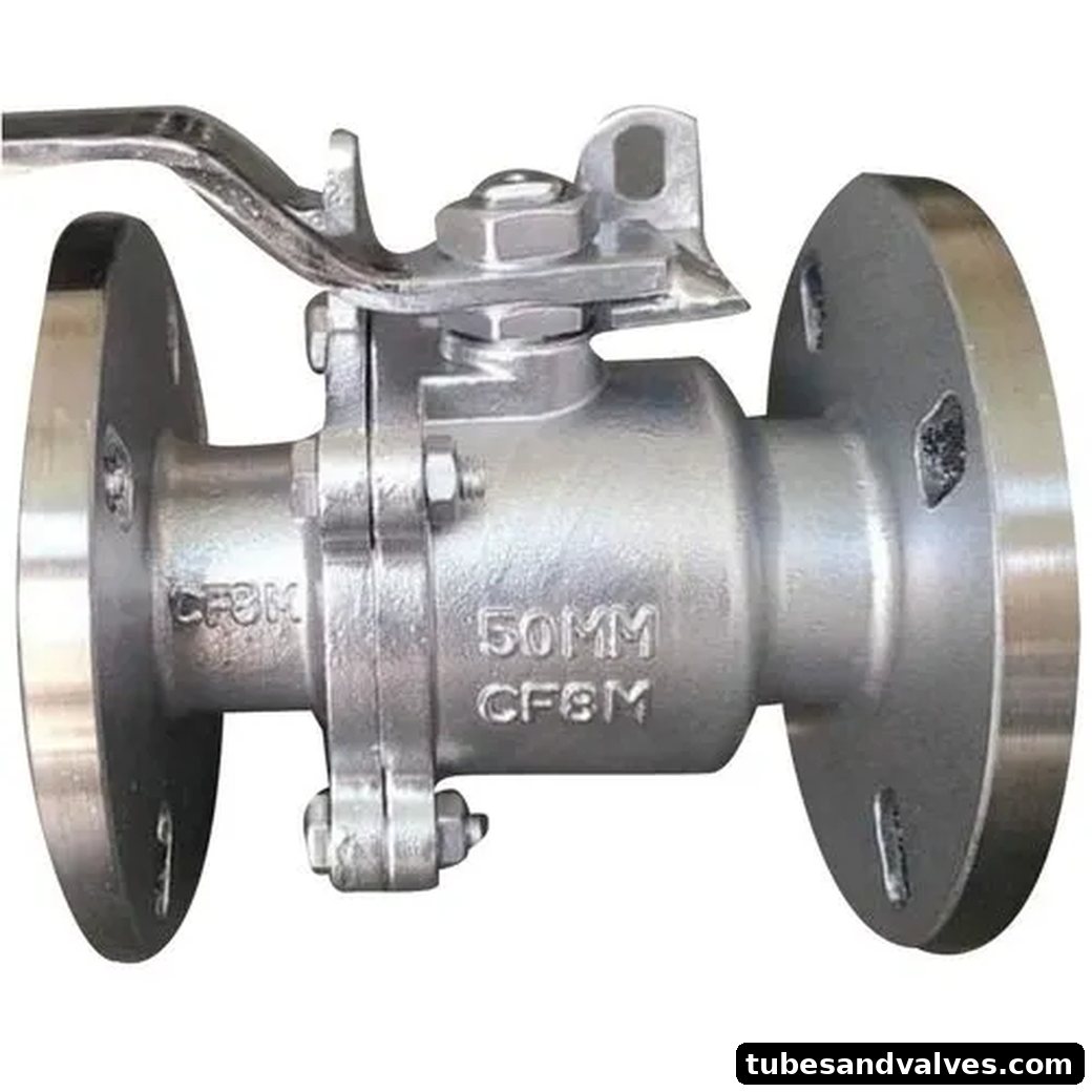 KITZ JAPAN SS BALL VALVE, CLASS 150 TYPE: BALL, BODY: CF8M, TRIM: CF8M SEAT PTFE,OPERATION LEVER CONNECTION FLANGED
