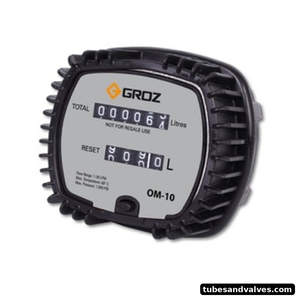 mechanical oil meter