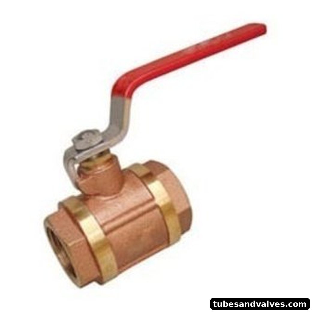 R Brand GUN METAL / BRASS 3PC BALL VALVE FITTED WITH TEFLON BRASS BALL , SS/BRASS SPINDLE