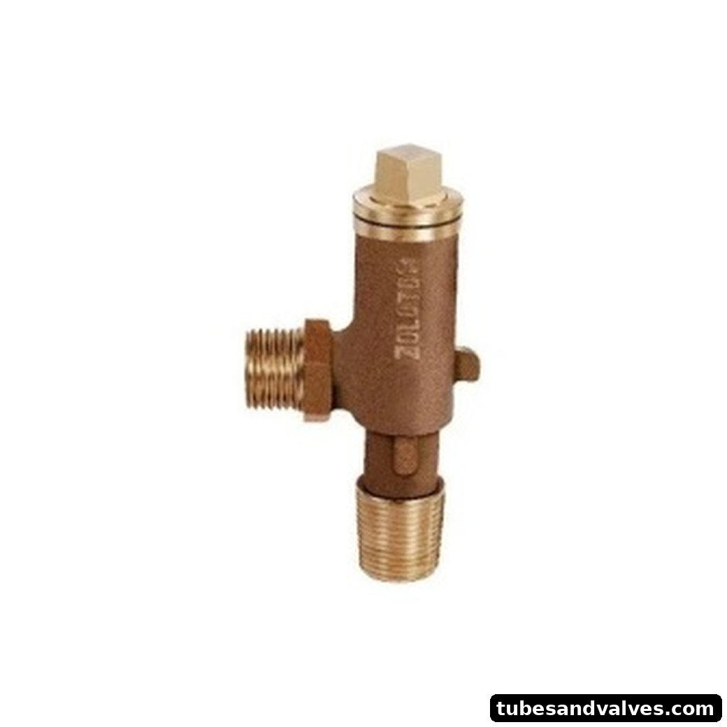 ZOLOTO BRONZE FERRULE VALVE