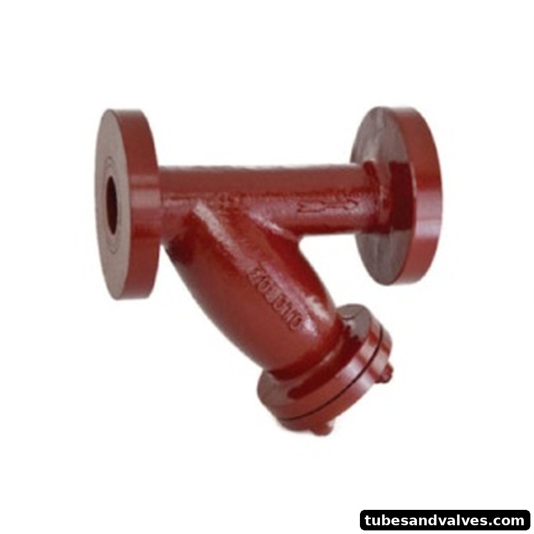 ZOLOTO CAST STEEL Y TYPE STRAINERS
