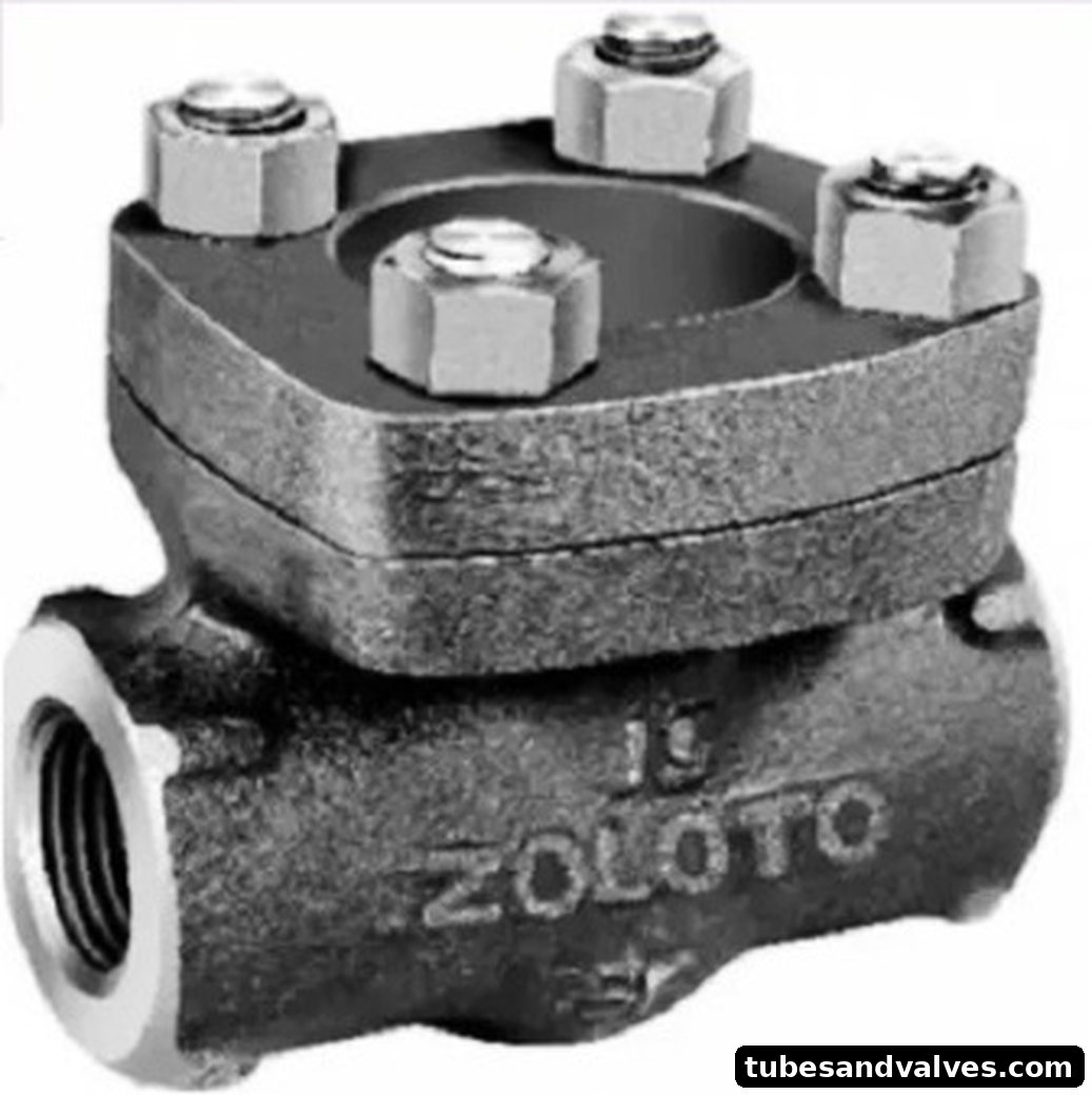 ZOLOTO FORGED STEEL CHECK VALVES