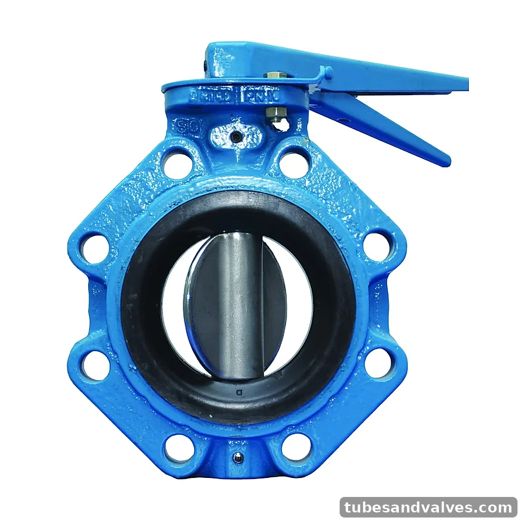 AUDCO PN10 Butterfly Valve - Cast Iron, EPDM, Cast Iron coated with nylon, Gear unit product image