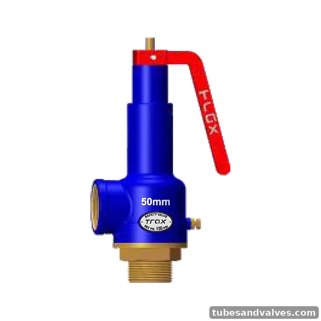 TRAX TX-101 Bronze Safety Valve Screwed product image