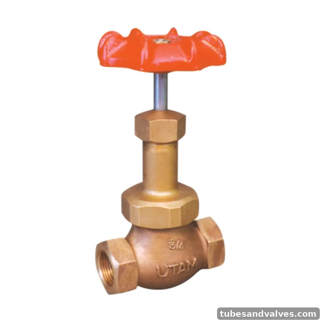 UTAM UV-1-S UNION BONNET GLOBE VALVE product image
