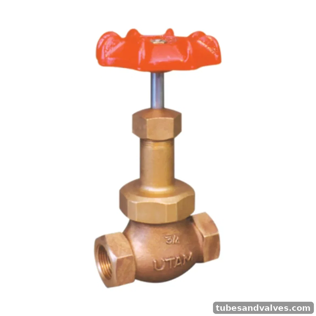UTAM UV-11-S UNION BONNET GLOBE VALVE product image