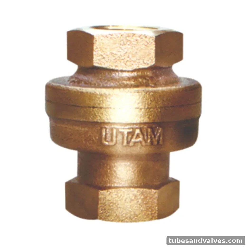 UTAM UV-123-S VERTICAL LIFT CHECK VALVE product image