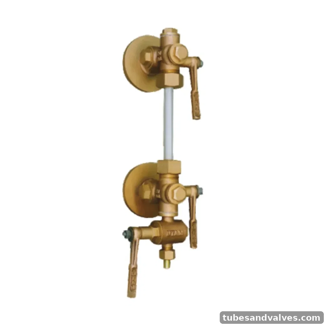UTAM UV-126-S SLEEVE PACKED WATER LEVEL GAUGE product image