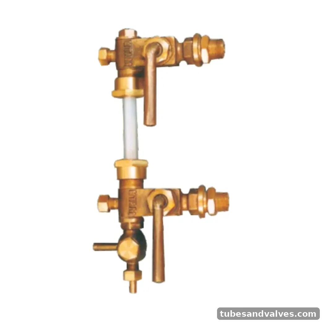 UTAM UV-127-S ASBESTOS PACKED WATER LEVEL GAUGE product image