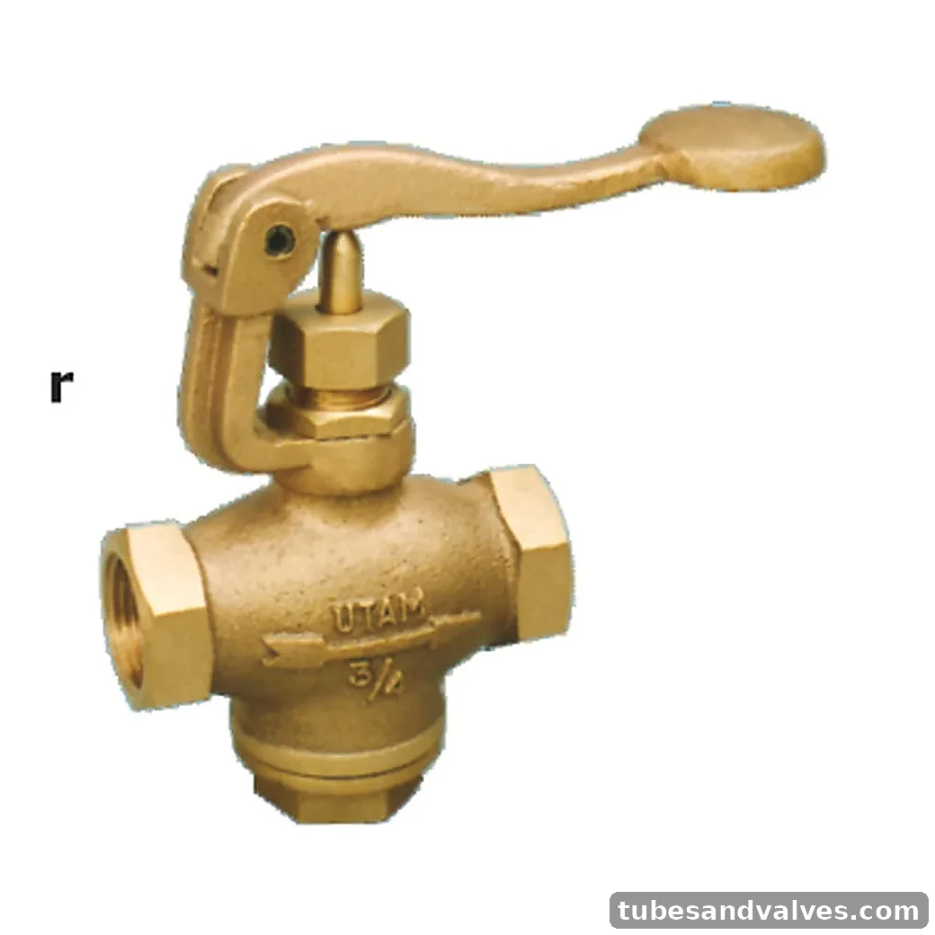 UTAM UV-18-S QUICK OPENING GLOBE VALVE product image