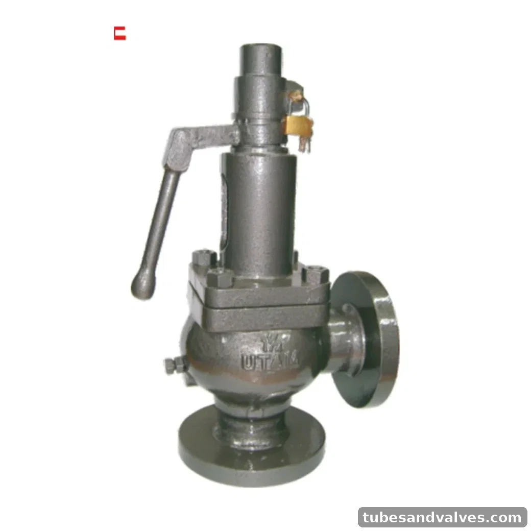 UTAM UV-212-S SINGLE POST HIGH LIFT SAFETY VALVE product image