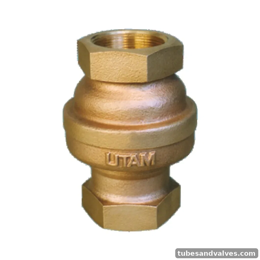 UTAM UV-39-S VERTICAL CHECK VALVE product image