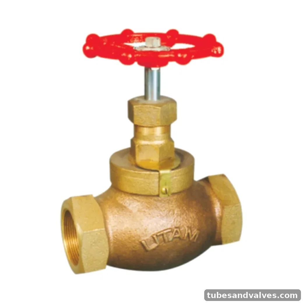UTAM UV-94-S GLOBE STEAM STOP VALVE product image