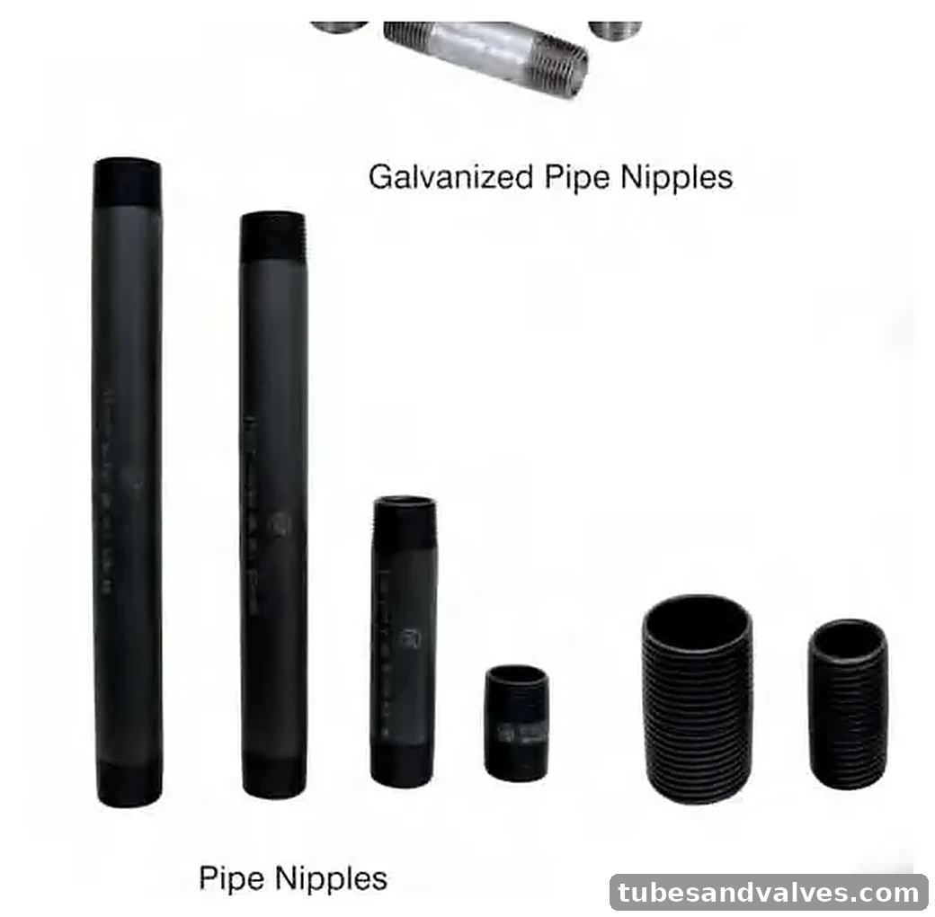 VS Pipe Nipples Phosphate Finish Pipe Nipples Phosphate Finish product image