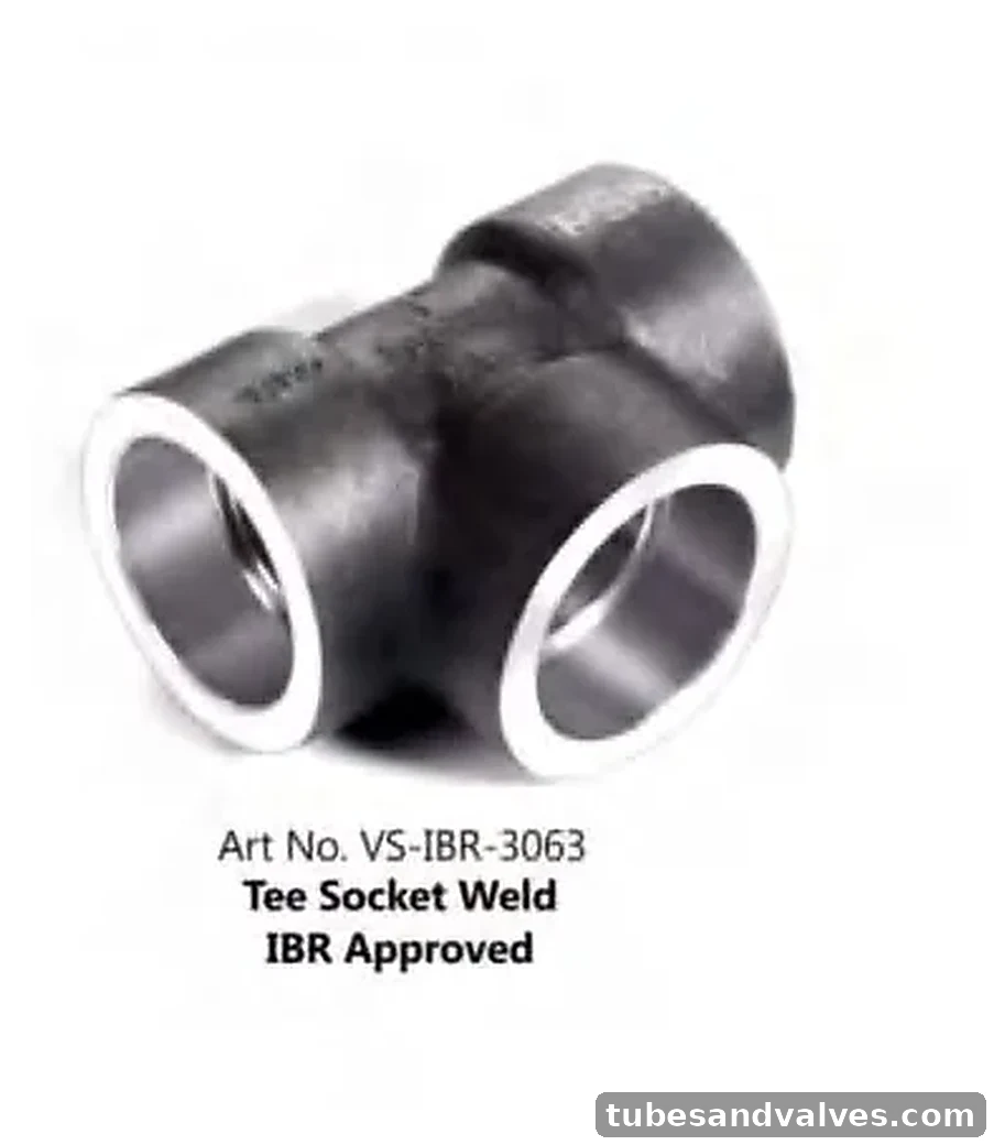Tee Socket Weld IBR Approved product image