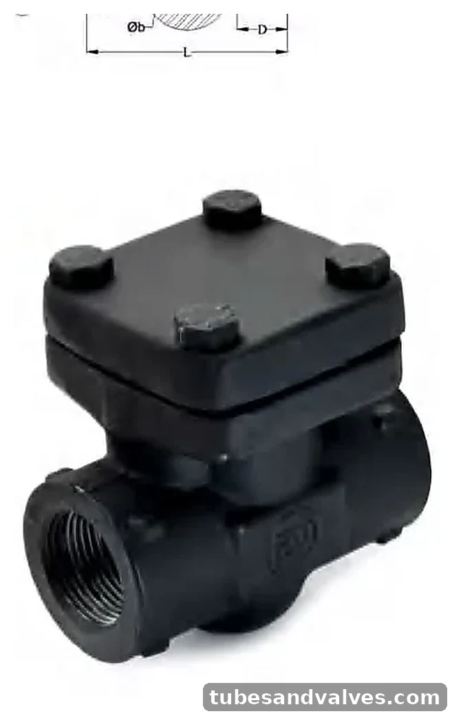 VS VSV-1005 Forged Steel Horizontal Lift Check Valve Class-800 (Full Bore) product image