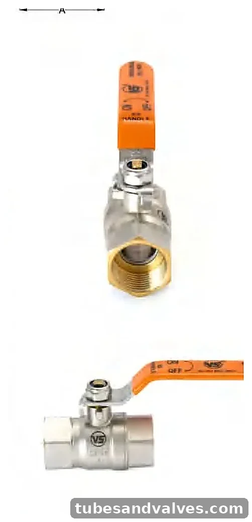 VS VSV-1010 Forged Brass Ball Valve (SECREWED) product image