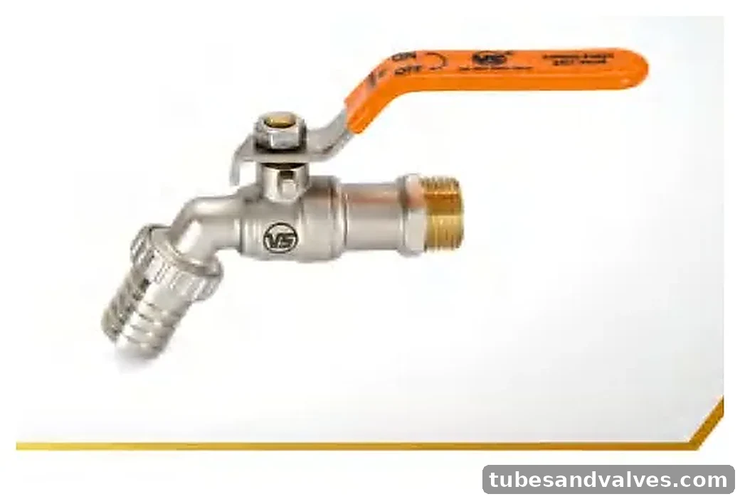 VS VSV-1011 Forged Brass Nozzle Bib Valve product image